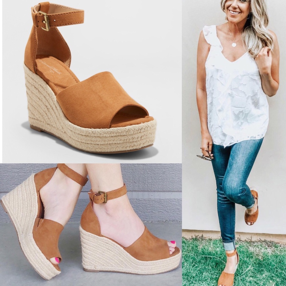 Universal Thread Emery Espadrilles Wedge Sandals